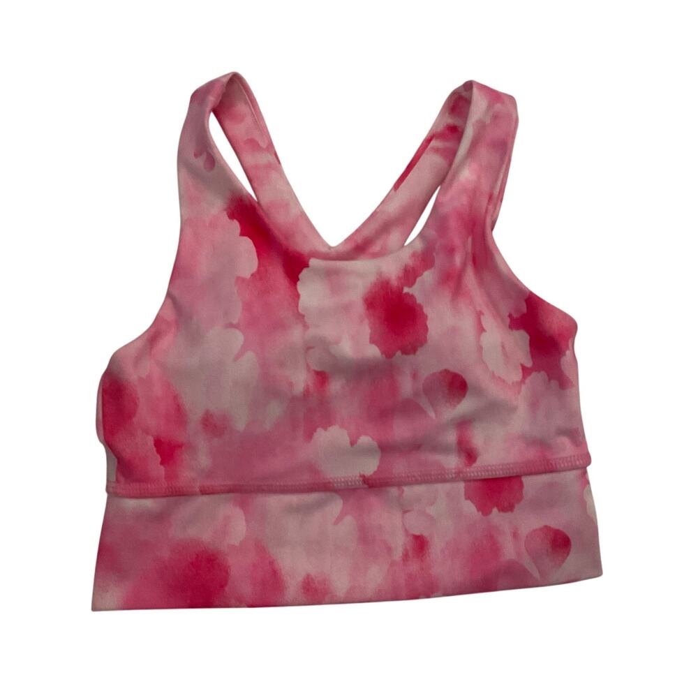 ISLA Movement‎ Longline Pink Tie Dye Sports Bra - Size Small